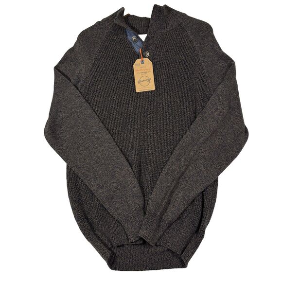 Weatherproof Other - Heritage Weatherproof‎ Vintage Sweater Men’s M Tricol Brown NWT Cabincore Gift